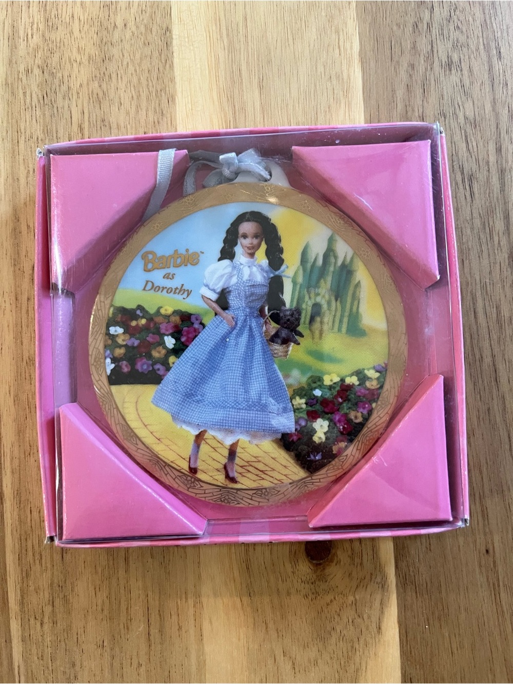 Vintage 1996 Barbie as Dorothy Limited Edition Christmas Ornament